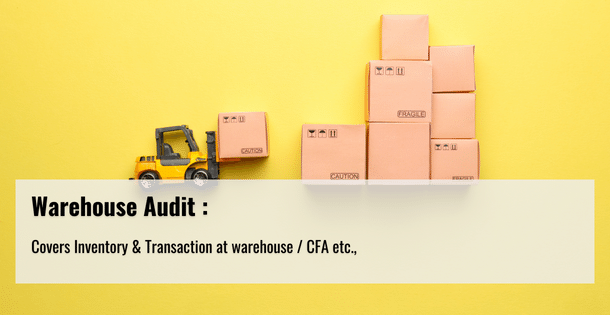 Warehouse audit