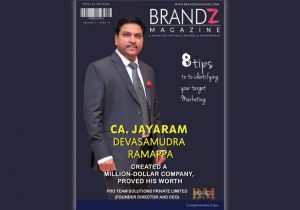 Featured in the coverpage of Brandz magazine on-27th November 2021