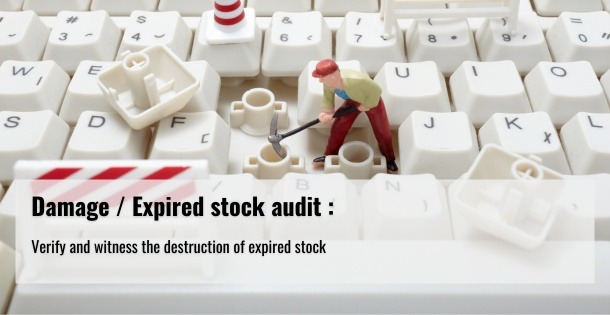 Our Services: Damage/Expiry Stock Audit.